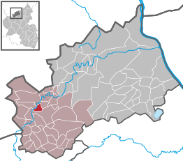 Kaart van Fuchshofen