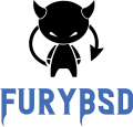 FuryBSD mascot w text.svg