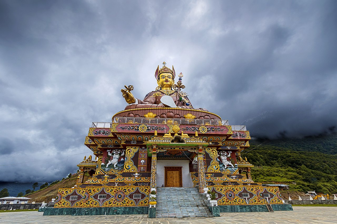 Монастырь Самье Тибет Падмасамбхава