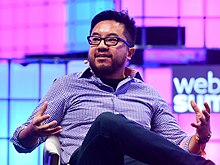 Garry Tan, Web Summit 2018, 6 November SD5 6949 (45700698642)(ketat 4x3 tanaman).jpg