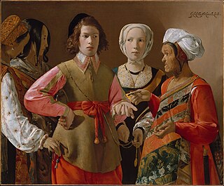 <i>The Fortune Teller</i> (de La Tour) Painting by Georges de La Tour