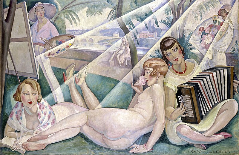 File:Gerda Wegener - ‘En sommerdag’, 1927.jpg