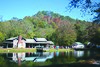 Janice Holt en Henry Giles Log House