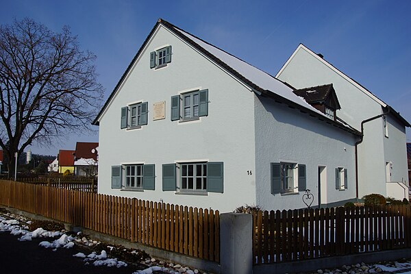 House in Erasbach, constructed in 1713 by Gluck's father, where many believe the composer was born.