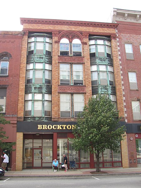 Goldthwaite Block, Brockton MA