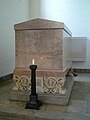 Coffin at St. Boniface's Abbey in Munich