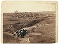 Villa of Brule the great hostile Indian camp on River Brule near Pine Ridge, S.D (1891, LC-DIG-ppmsc-02508)