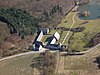 Les façades et les toitures des bâtiments de la ferme de l'Abbaye de Grandpré (M) et ensemble formé par ces bâtiments et les terrains environnants (S)