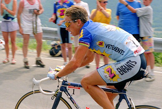 LeMond tijdens de Ronde van Frankrijk 1991