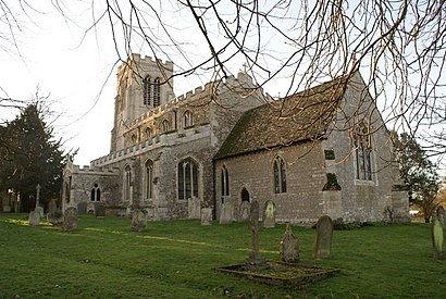 How to get to Steeple Gidding with public transport- About the place