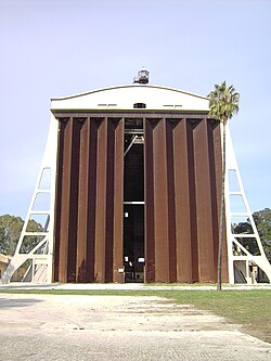 Le hangar en 2011