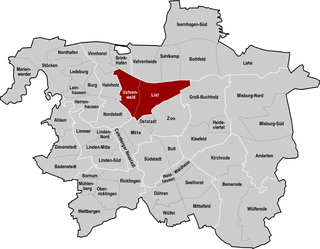 Vahrenwald-List city district of Hanover