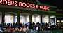 Crowds line up outside a Borders franchise in Delaware for Harry Potter