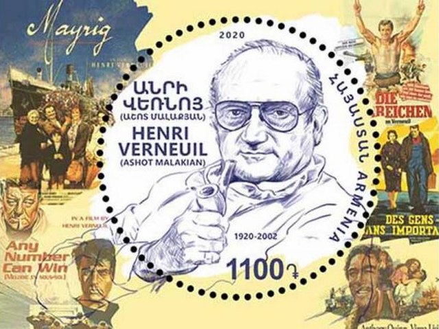 Verneuil on a 2020 stamp of Armenia