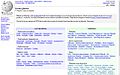 Polski: Zrzut ekranu polskiej Wikipedii w 2004 roku English: History of Polish Wikipedia Main Pages (screenshot from 2004)