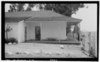 Historic American Buildings Survey Photographed by Henry F. Withey, March 1936 WEST END OF NORTH FRONT. - Casa Adobe de San Rafael, 1340 Dorothy Drive, Glendale, Los Angeles HABS CAL,19-GLEND,1-4.tif