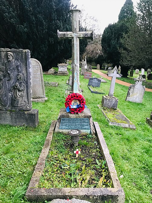 Horace Smith-Dorrien's grave in Berkhamsted