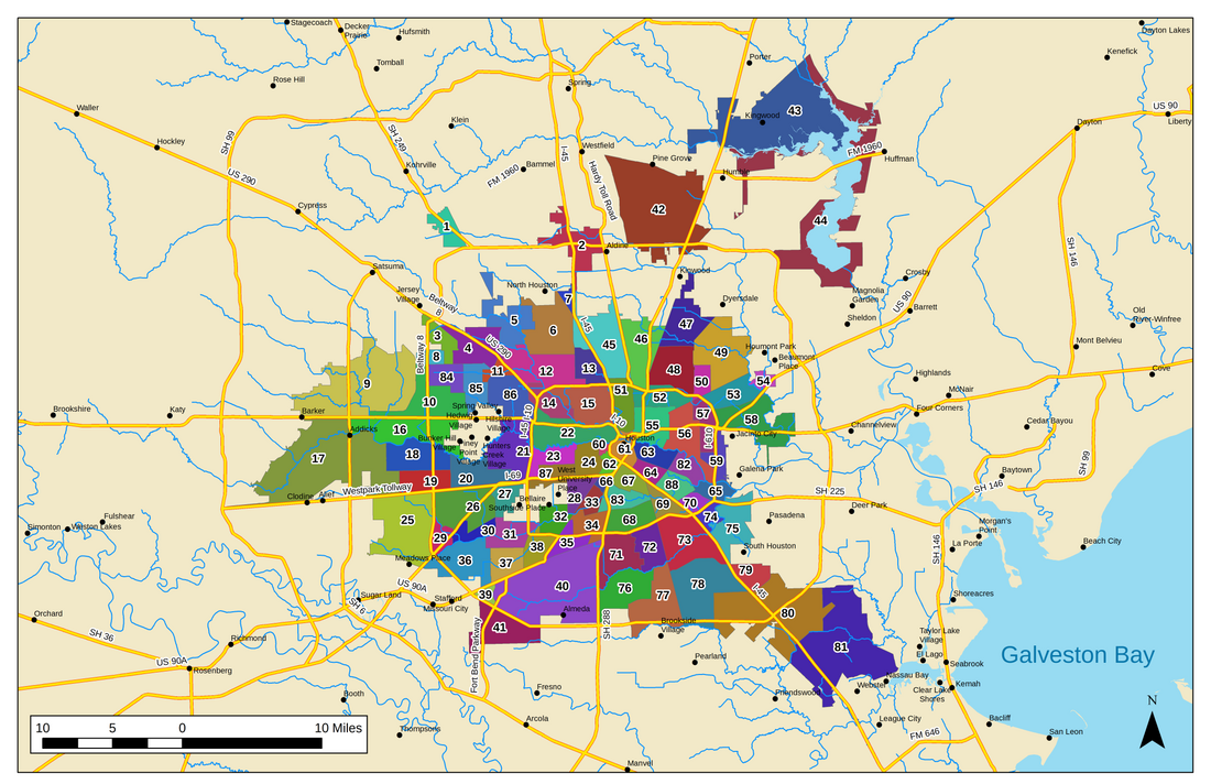 List of neighborhoods in Houston