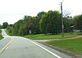 The northern end of Iowa Highway 316 at the Runnells, Iowa, city limits.