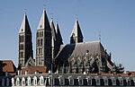 Vista da Catedral de Tournai
