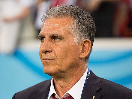 Carlos Queiroz is the current head coach of the team.