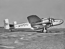 Handley Page Halton der BOAC, 1947