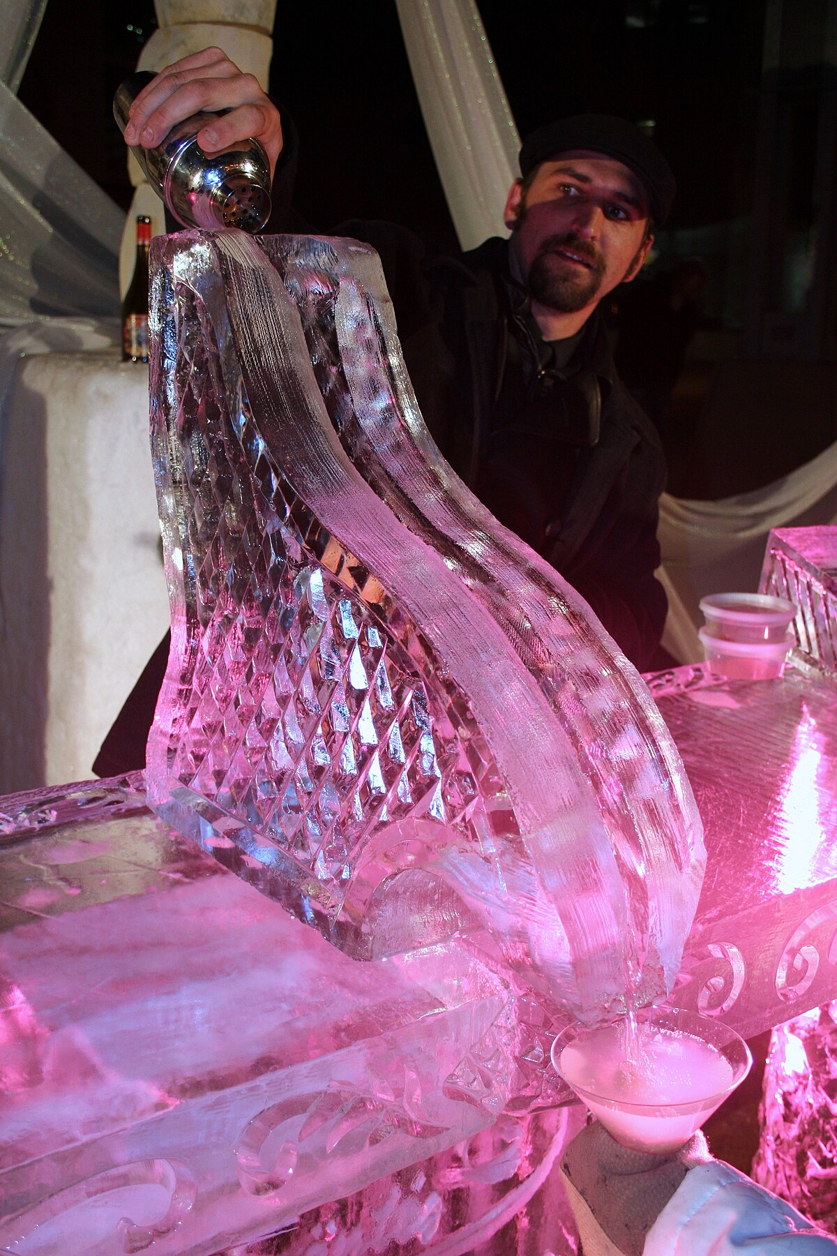 Vodka Luge, Vodka Ice Luge, Ice Luge