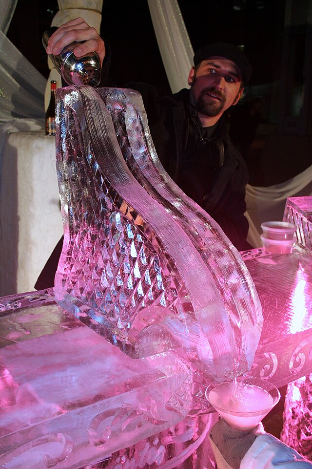 large ice luge mold