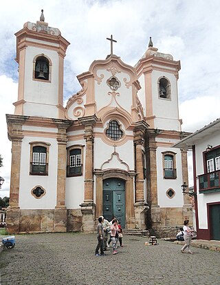 <span class="mw-page-title-main">Our Lady of the Pillar Mother Church (Ouro Preto)</span> Catholic church in Ouro Preto (Minas Gerais, Brazil)