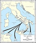 Sličica za Zavezniška invazija na Italijo