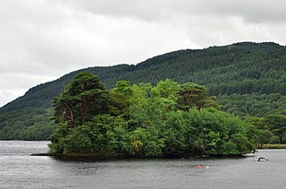 Inveruglas Isle island