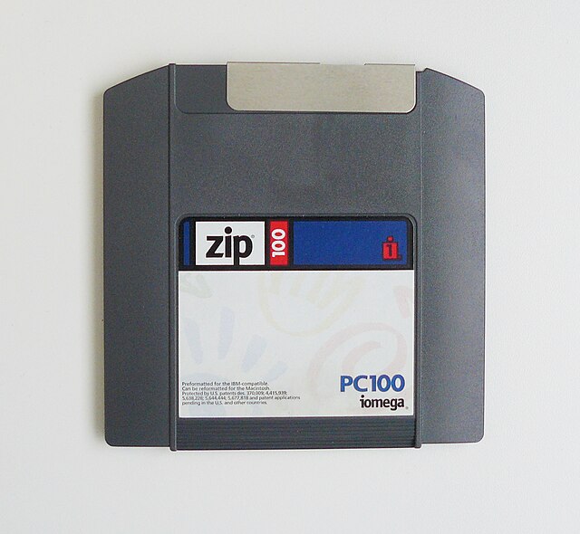 The Zip disk media