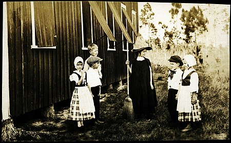 Isle of Pines, Cuba, circa 1914, School Play, smaller.jpg