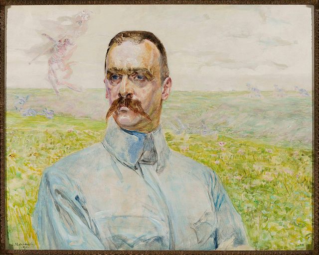Portrait of Brigadier General Józef Piłsudski, by Jacek Malczewski, 1916