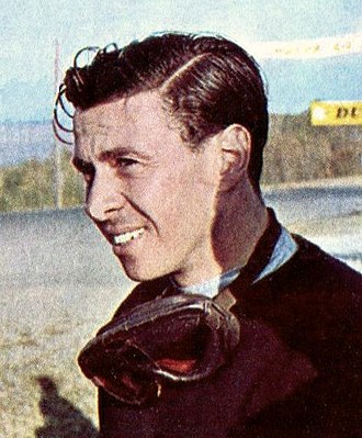 The drivers' championship was won by Jim Clark, driving a Lotus Cortina. Jim Clark 2.jpg