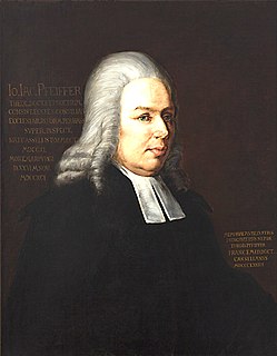 <span class="mw-page-title-main">Johann Jakob Pfeiffer</span> German theologian and educator