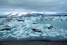 Jokulsarlon, a glacial lake in Iceland Jokulsarlon, Iceland.jpg