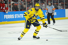 Devils prospect Jon Merrill suspended 12 games from U of Michigan - NBC  Sports