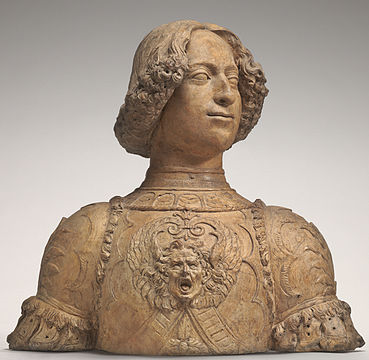 Portreti i Giuliano de' Medici-t, terrakotë, National Gallery of Art, Washington.