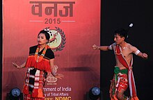 Kabui Naga dance at Central Park, Connaught Place, New Delhi IMG 1222 07.jpg