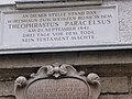 Gedenktafel auf dem Sterbehaus von Paracelsus in Salzburg