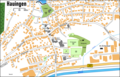 Orts- und Straßenplan von Hauingen