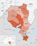 Vignette pour Districts du canton du Tessin