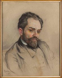 Żeromski (pastel de Kazimierz Mordasewicz, 1909)