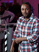 The song features vocals from Kendrick Lamar. Kendrick Lamar White House 2016.jpg