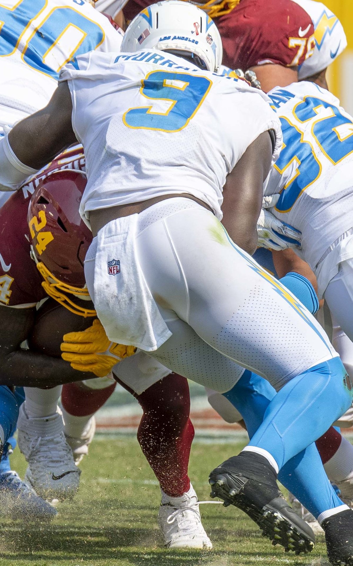 Los Angeles Chargers rookie linebacker Kenneth Murray is 'poised