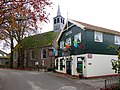 Kerk van Oosterleek en herberg 't IJsselmeer