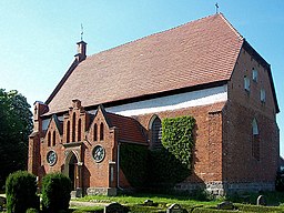 Kirche in Walkendorf, Landkreis Güstrow