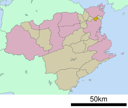 Kitajimas läge i Tokushima prefektur      Städer      Landskommuner