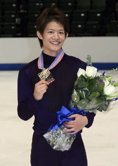 Kozuka at the 2008 Skate America